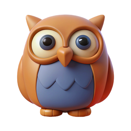 Owl  3D Icon
