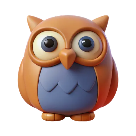 Owl  3D Icon