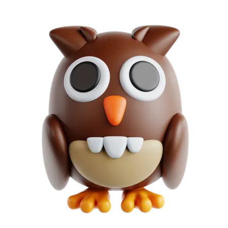 Owl  3D Icon