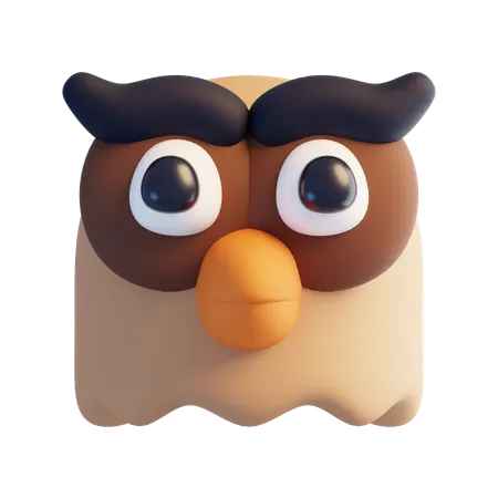 Owl  3D Icon