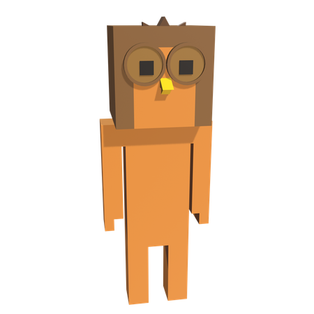 Owl  3D Icon