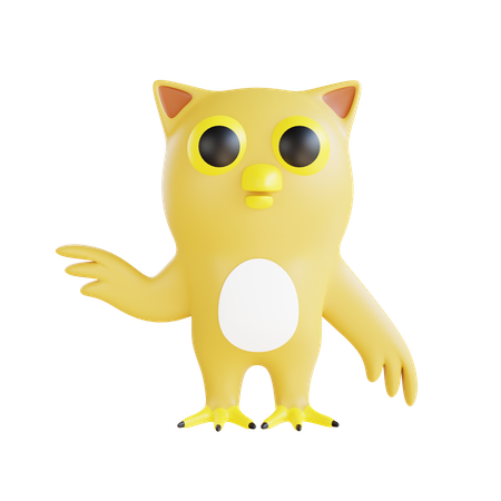 Owl  3D Icon