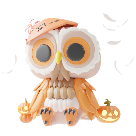 Owl  3D Icon