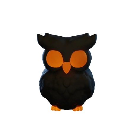 Owl  3D Illustration