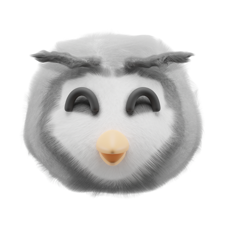 Owl 3D Illustration