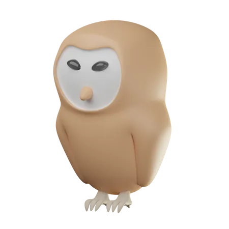 Owl  3D Icon