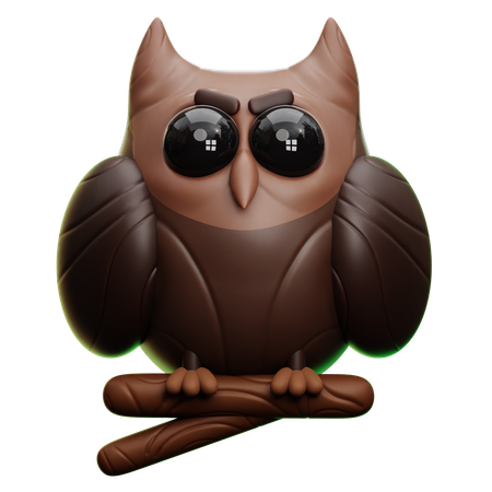 Owl 3D Icon
