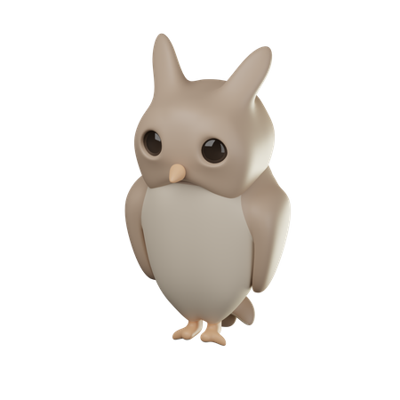 Owl Education  3D Icon