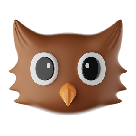 Owl Emoji  3D Icon
