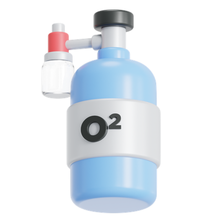 Oxigênio  3D Icon