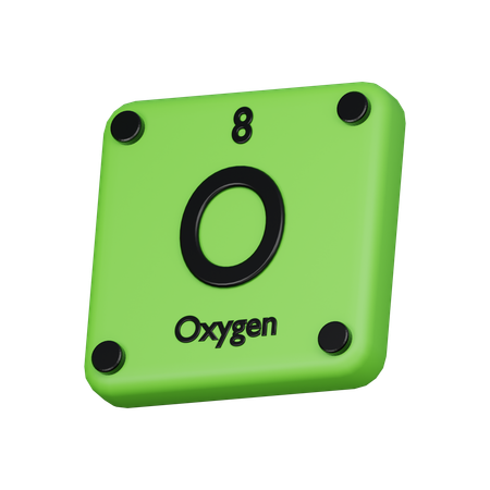 Oxígeno  3D Icon