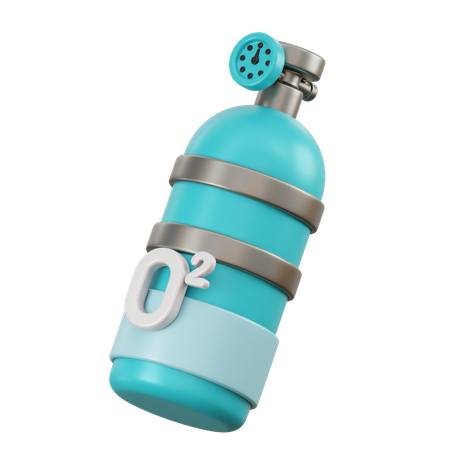 Oxygen  3D Icon