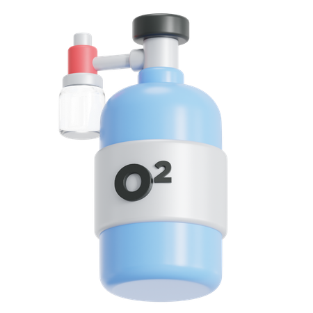 Oxygen  3D Icon