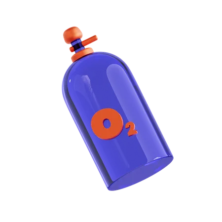 Oxygen  3D Icon