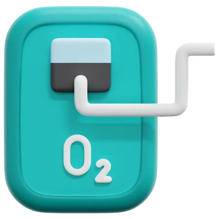Oxygen Concentrator  3D Icon
