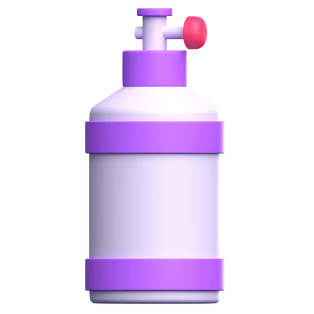 Oxygen Cylinder  3D Icon