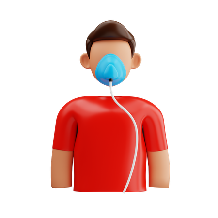 Oxygen Mask  3D Icon