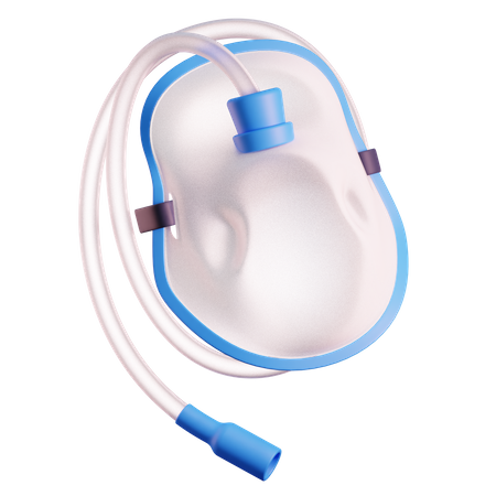 Oxygen Mask  3D Icon