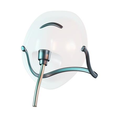 Oxygen Mask  3D Icon