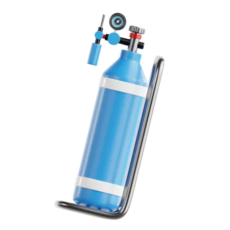 Oxygen tank  3D Icon