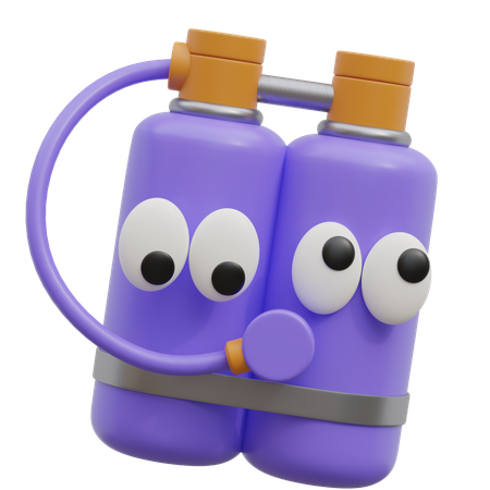 Oxygen Tank  3D Icon