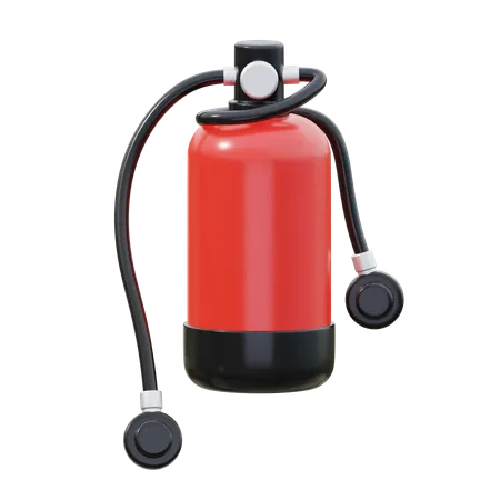 Oxygen Tank  3D Icon