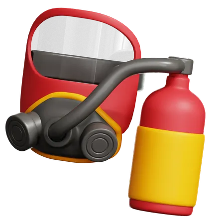 Oxygen Tank  3D Icon