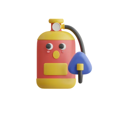 Oxygen Tank  3D Icon