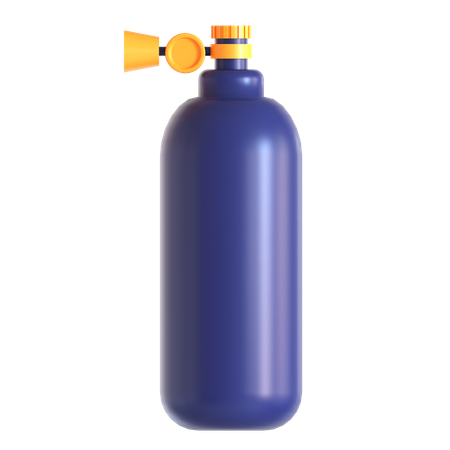 Oxygen Tank  3D Icon