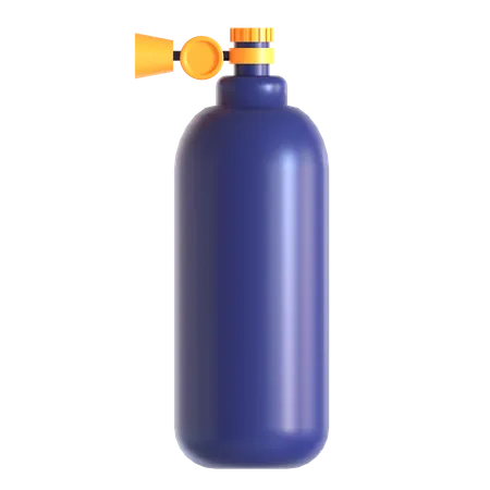 Oxygen Tank  3D Icon