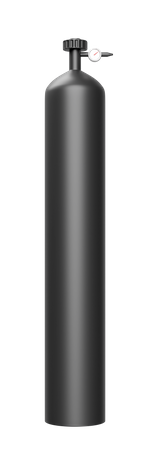 Oxygen Tank  3D Icon