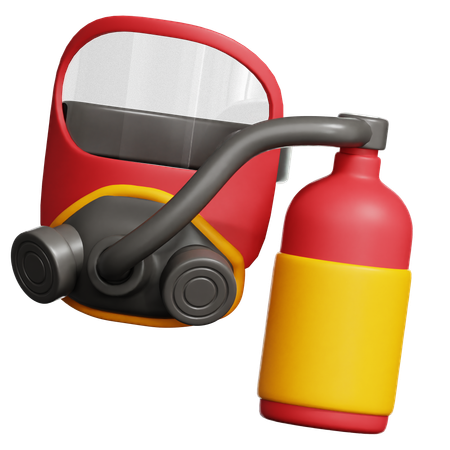 Oxygen Tank  3D Icon