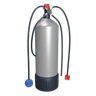 3d oxygen tank illustration