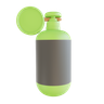 3d oxygen tank logo