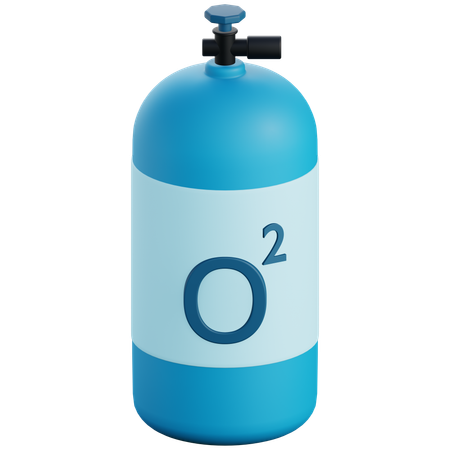 Oxygen Tube  3D Icon