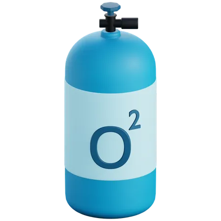 Oxygen Tube  3D Icon