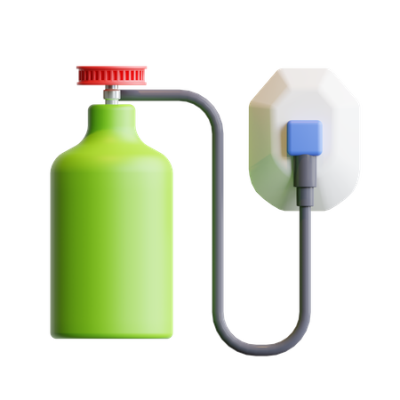 Oxygen Tube  3D Icon