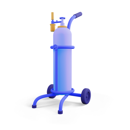 Oxygen tube  3D Icon