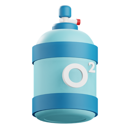 Oxygen Tube  3D Icon