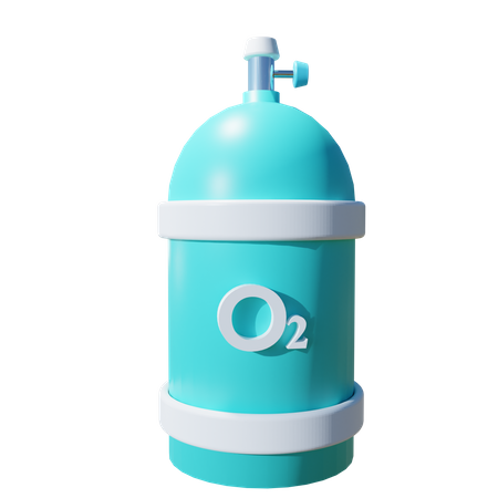 Oxygen Tube  3D Icon