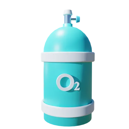 Oxygen Tube  3D Icon