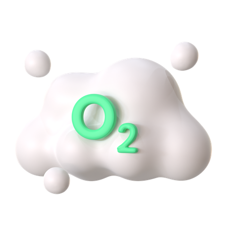 Oxygène  3D Icon