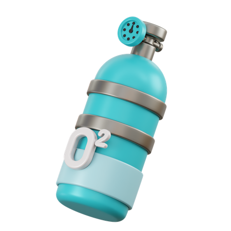 Oxygène  3D Icon