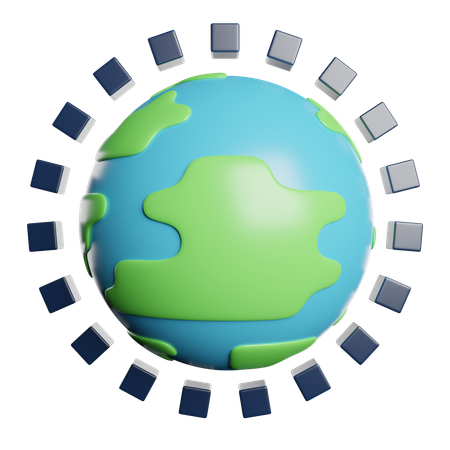 오존  3D Icon