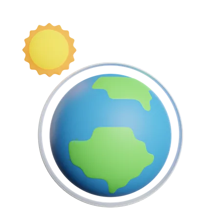 Ozone Atmosphere Earth 3D Icon