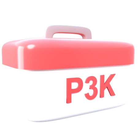 P 3 K Medical Box 3D Illustration