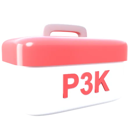 P 3 K Medical Box  3D Illustration