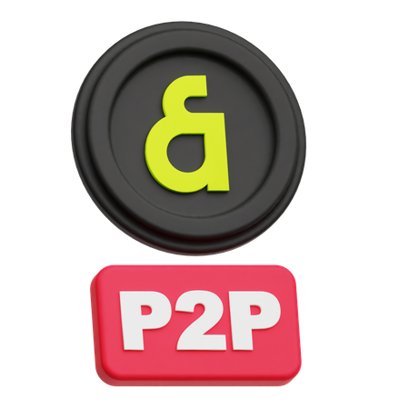 これはP2Pです  3D Icon