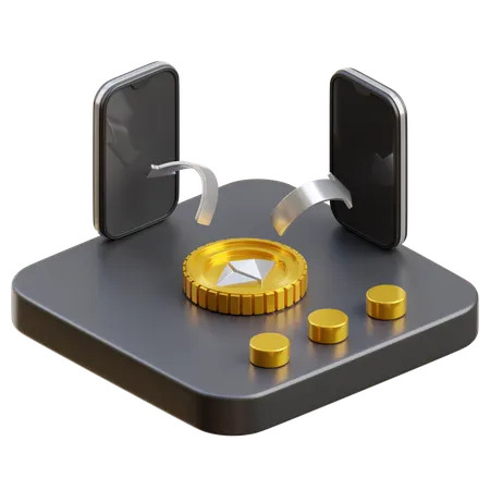 P2P Trading  3D Icon