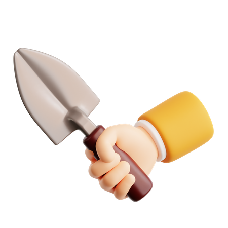 Pá  3D Icon